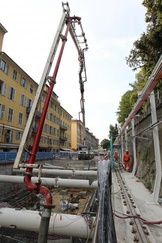 ligne Est-Ouest du tram de nice